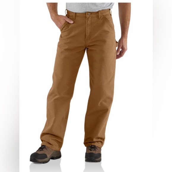 NWT Carhartt B11 Loose Straight Washed Duck Dungaree Sz 38 x 30
